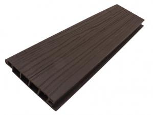 Террасная доска Темно-коричневая (ДПК) Серия Platte 6м