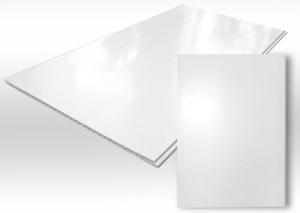 Панель ПВХ 250х3000 мм белая глянцевая